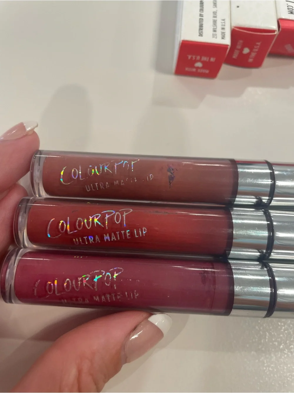 ColourPop lipstick combo